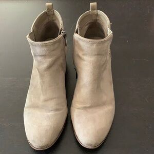 Sam&Libby ankle boots Sz7 wear on heels not upper
